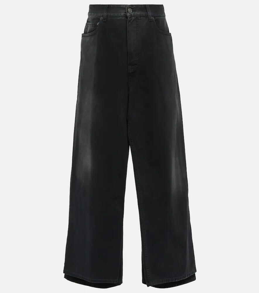 Balenciaga Mid-rise wed-leg jeans Cover