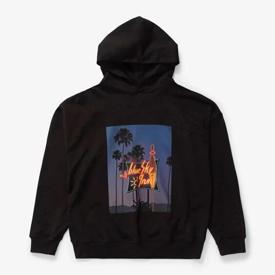 Blue Sky Inn Sign Hoodie Cover