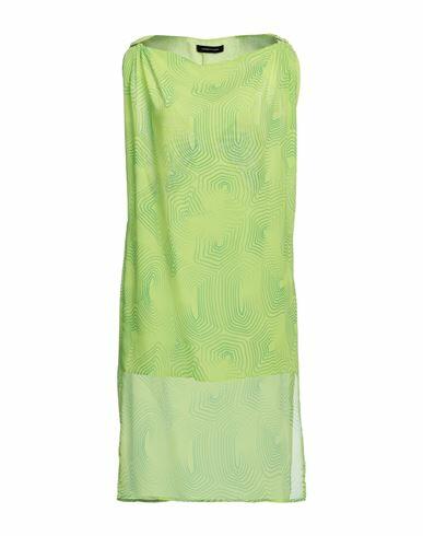 Les Bourdelles Des Garçons Woman Mini dress Acid green Polyester Cover