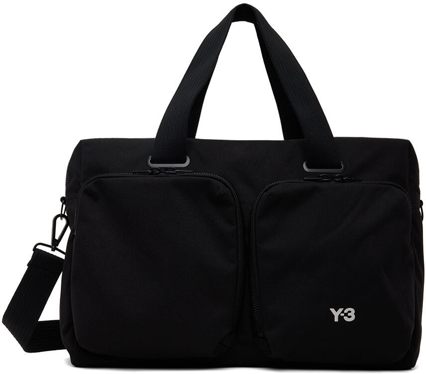 Y-3 Black Travel Duffle Bag Cover