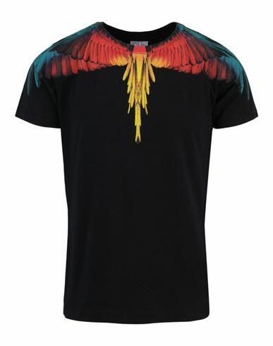 Marcelo Burlon Icon Wings Graphic T-shirt Man T-shirt Multicolored Cotton Cover