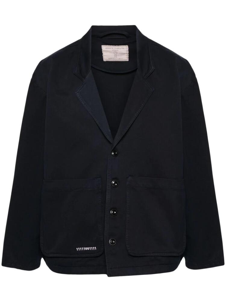 Société Anonyme Kensington single-breasted blazer - Blue Cover