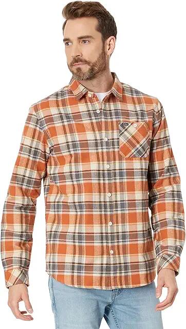 O'Neill Winslow Plaid Long Sleeve Flannel Shirt (Adobe 1) Men's Clothing Cover