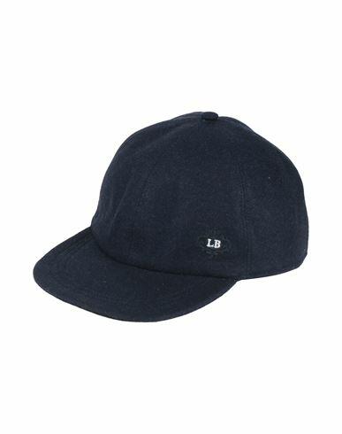 Luigi Borrelli Napoli Man Hat Midnight blue Virgin Wool Cover