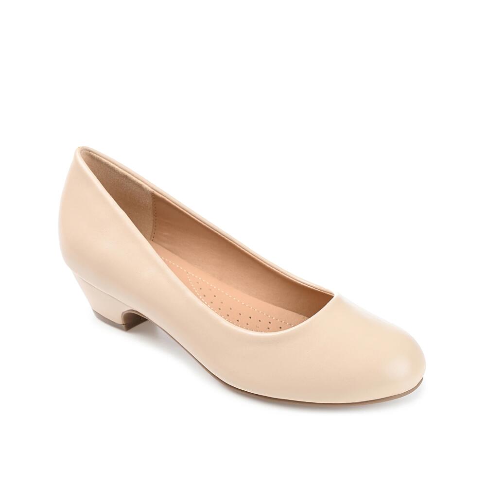 Journee Collection Saar Pump | Women's | Beige Cover