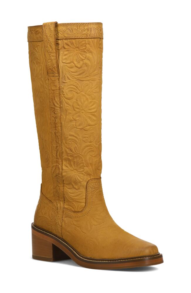 Frye Kate Block Heel Boot in Marigold Floral Cover