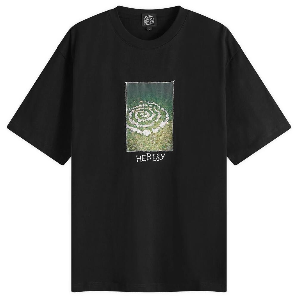 Heresy Men's Spiral T-Shirt in Black Cover