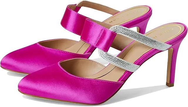 Cole Haan Gabbie Jewel Mule 80 mm (Pink Satin) Women's Shoes Cover