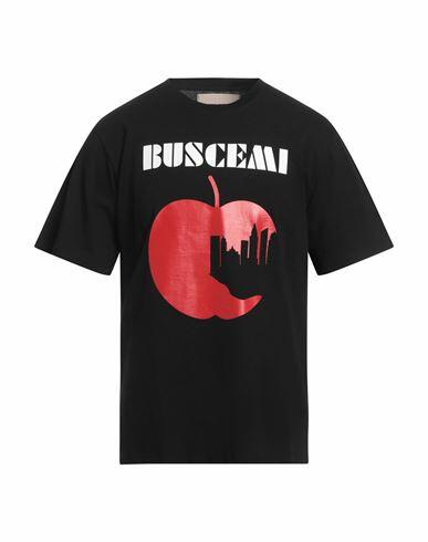 Buscemi Man T-shirt Black Cotton Cover