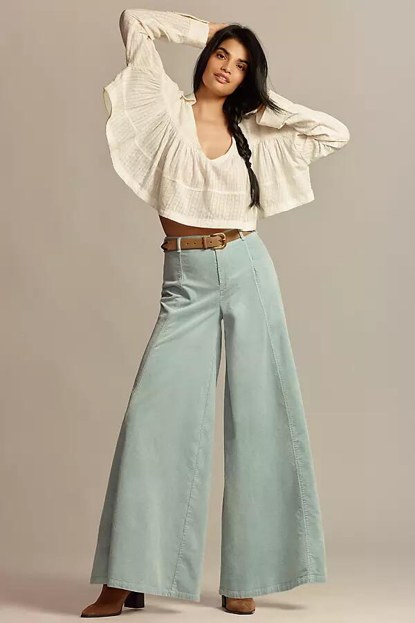 Maeve Corduroy Palazzo Pants Cover