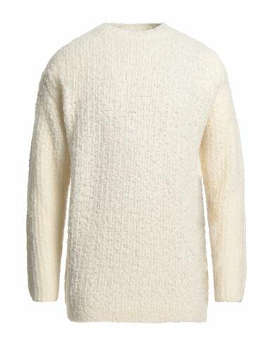 Auralee Man Sweater Ivory Wool, Nylon Cover