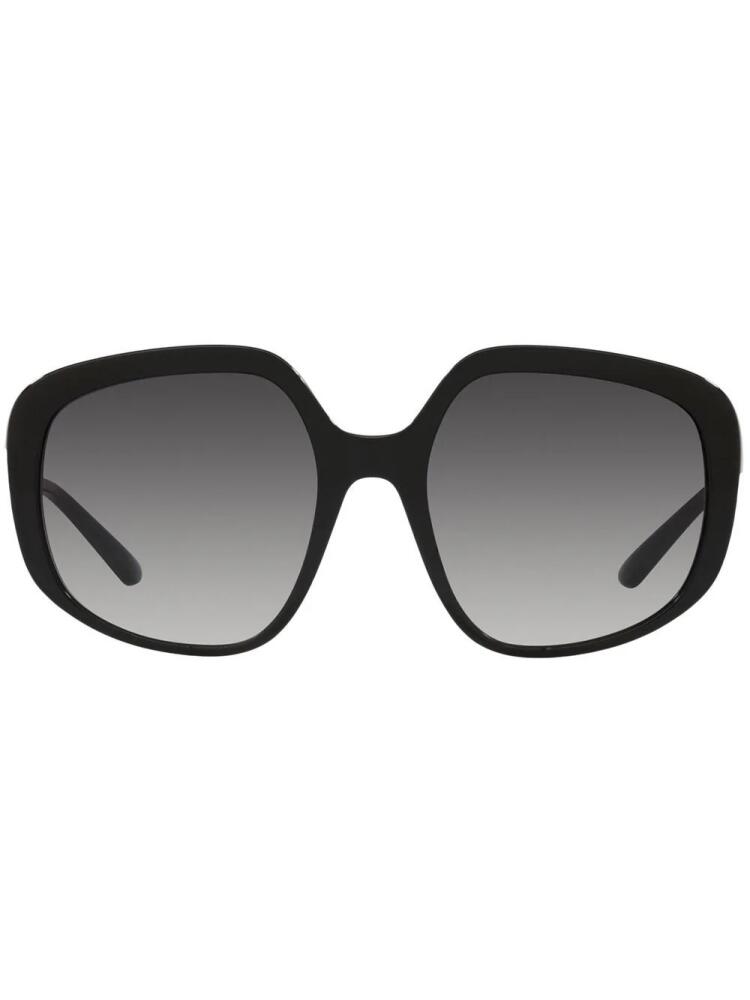 Dolce & Gabbana Eyewear gradient oversize-frame sunglasses - Black Cover