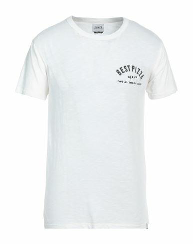 Berna Man T-shirt White Cotton Cover