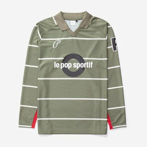 Pop Trading Company Stripe Sportif Longsleeve T-shirt Cover