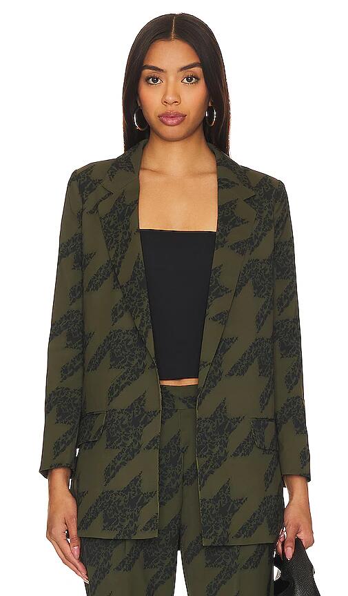 ALLSAINTS Aleida Toni Blazer in Army Cover