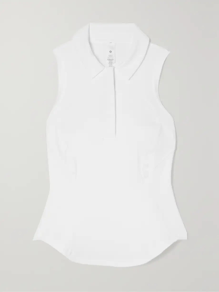 lululemon - Stretch Recycled-jersey Tank - White Cover