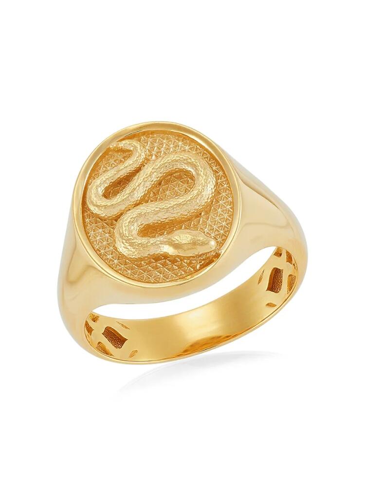 Saks Fifth Avenue Men's 14K Yellow Gold Snake Ring Cover