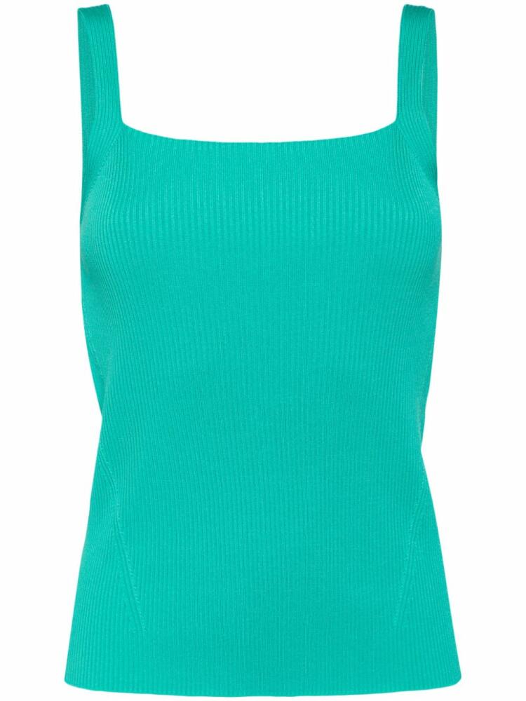 CFCL Portrait square-neck tank top - Green Cover