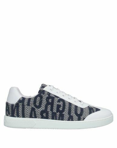 Giorgio Armani Woman Sneakers White Soft Leather, Textile fibers Cover