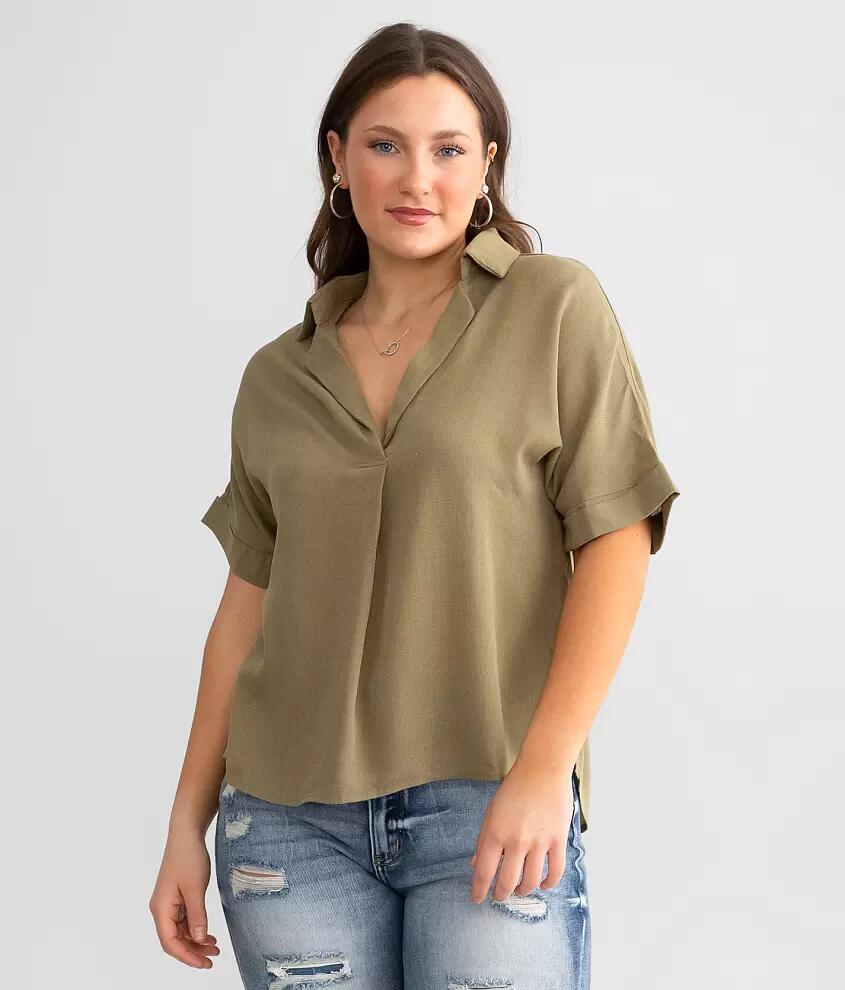 Hyfve On The Run Cuffed Sleeve Top Cover