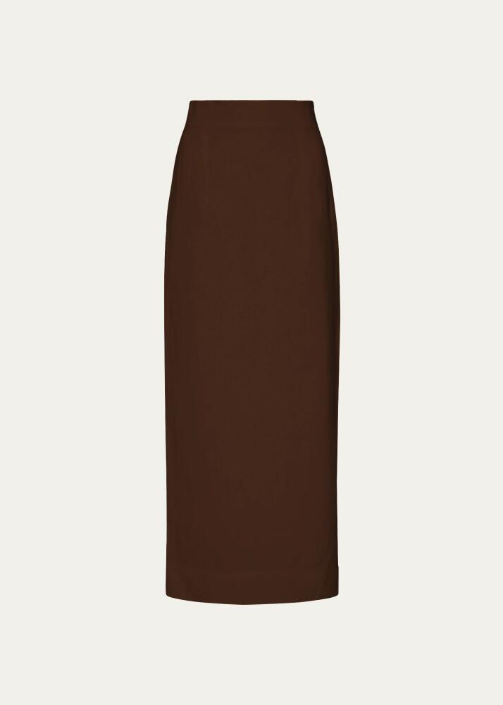 Posse Emma Linen Maxi Pencil Skirt Cover