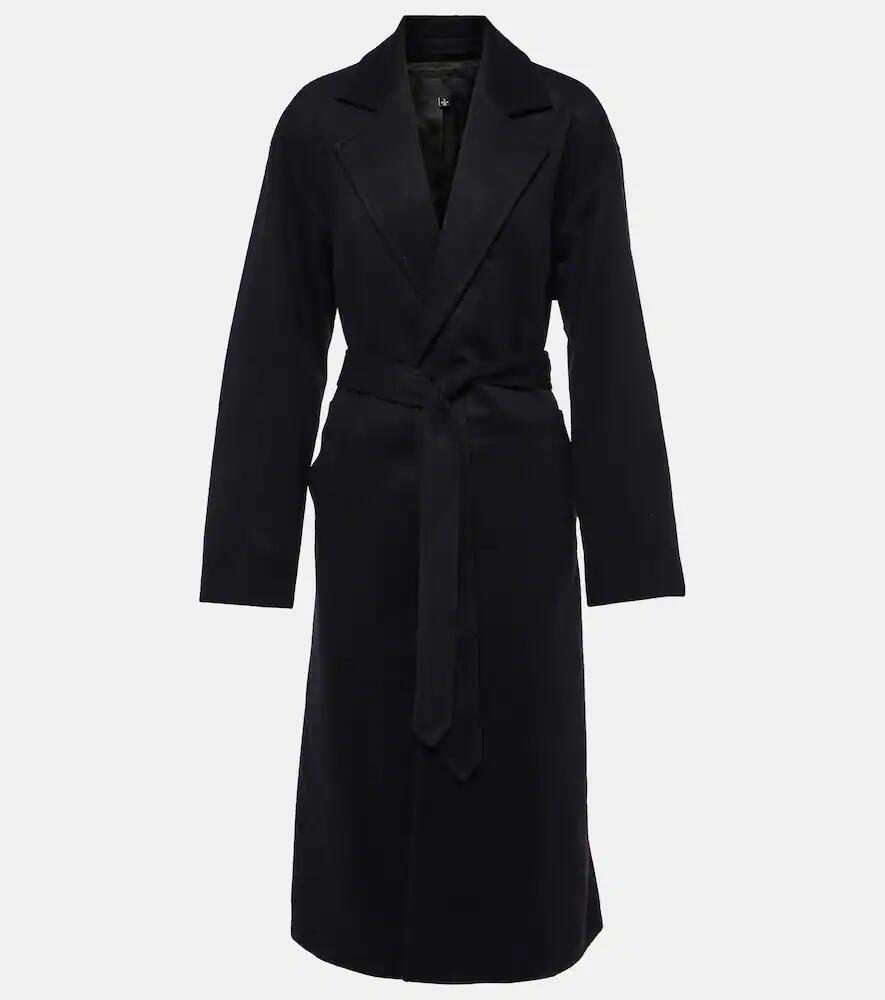 Nili Lotan Fabien wool and cashmere wrap coat Cover