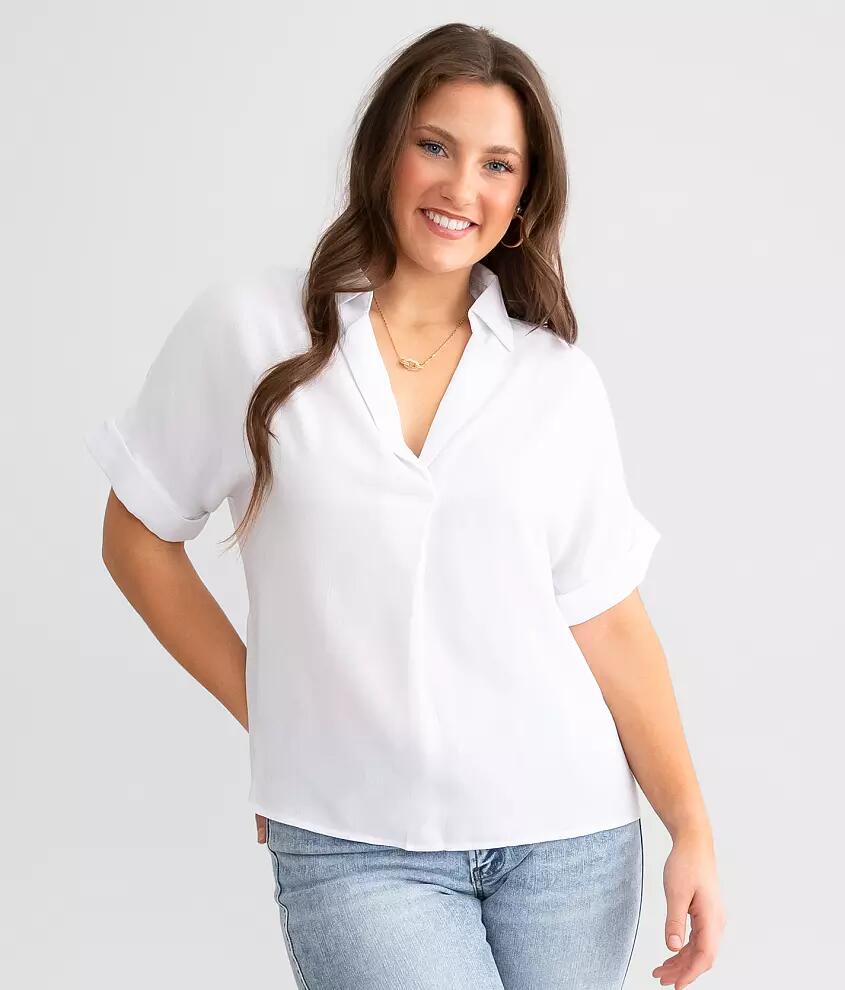 Hyfve On The Run Cuffed Sleeve Top Cover