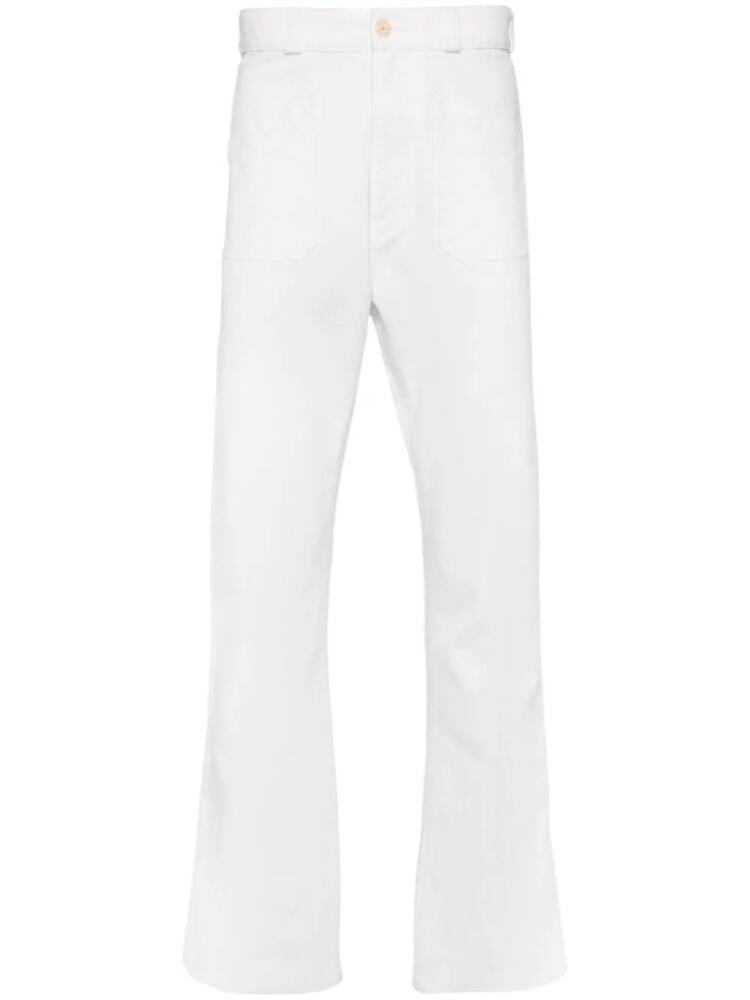 FURSAC straight-leg trousers - White Cover