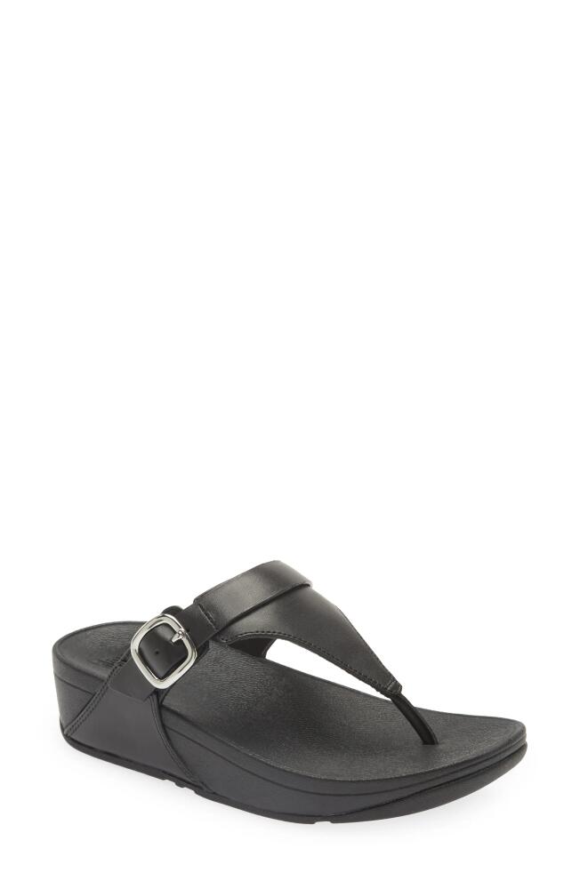 FitFlop Lulu Flip Flop in All Black Cover