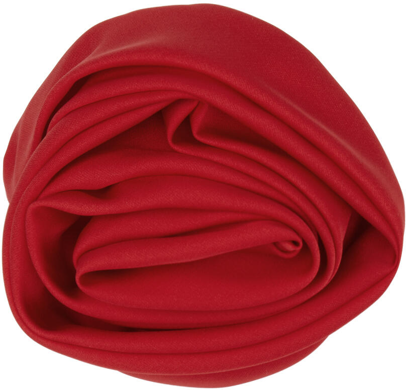 Sandy Liang Red Fiore Hair Clip Cover