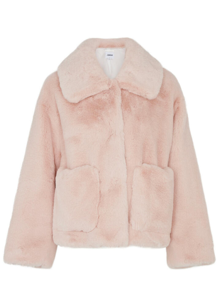 Jakke Traci Faux fur Jacket - Light Pink Cover