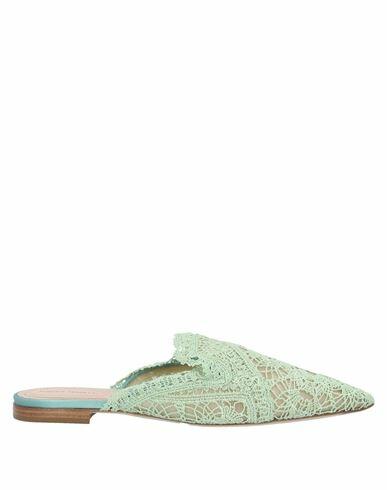 Alberta Ferretti Woman Mules & Clogs Light green Textile fibers Cover