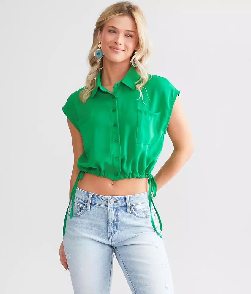 Hyfve Press Pause Cropped Top Cover