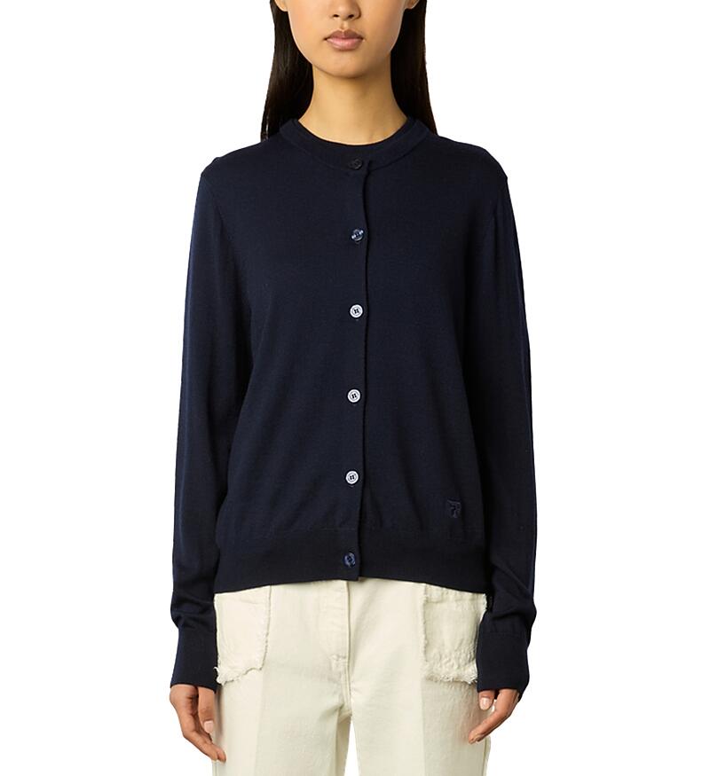 Gerard Darel Lyane Round Neck Cardigan Cover