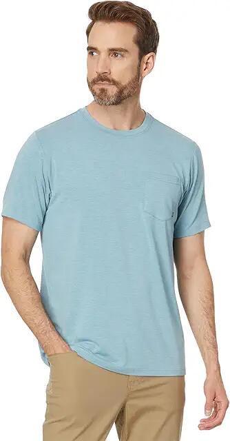 Free Fly Bamboo Flex Pocket Tee (Heather Tide) Men's T Shirt Cover