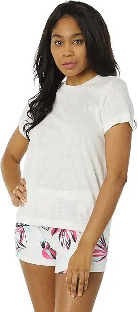 P.J. Salvage Back To Basics Tee (Ivory) Women's Pajama Cover