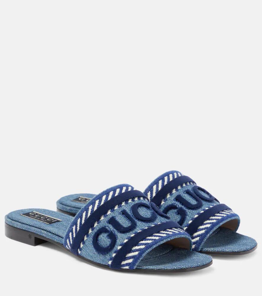 Gucci Jane denim slides Cover