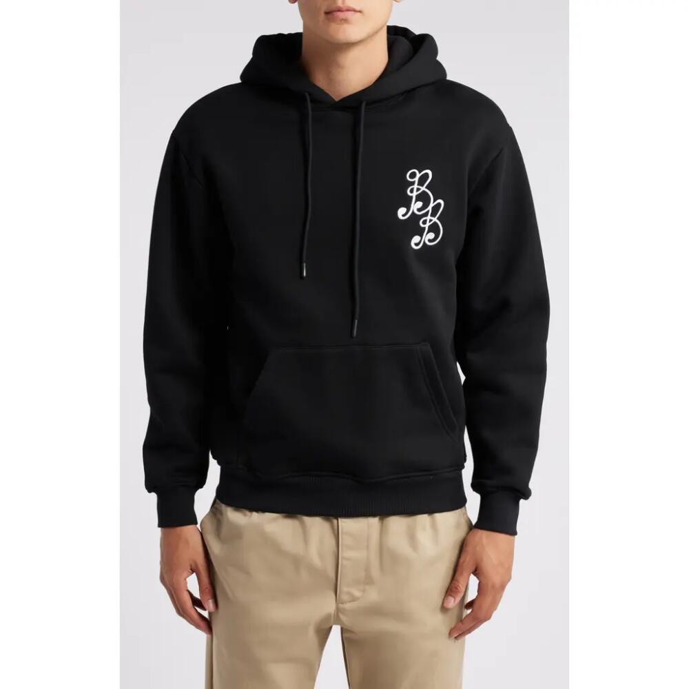 BOGEY BOYS Essential Cotton Hoodie in Black Cover