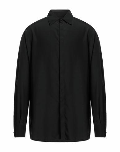 Valentino Garavani Man Shirt Black Silk Cover