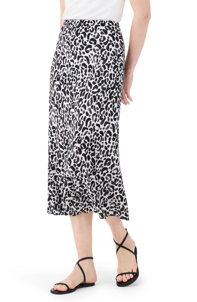 NIC+ZOE Onyx Animal Slip Skirt in Black Multi Cover