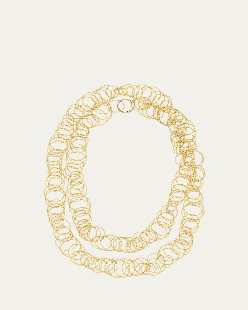 Buccellati Hawaii 18K Yellow Gold Sautoir Necklace, 102cm Cover