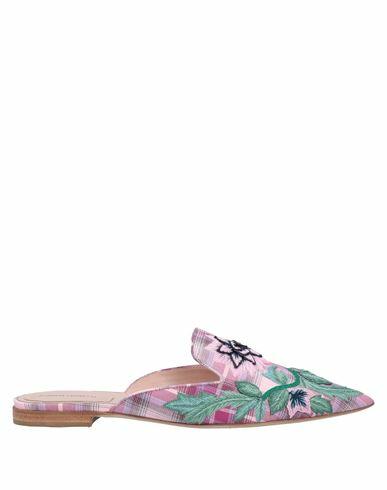 Alberta Ferretti Woman Mules & Clogs Pink Textile fibers Cover