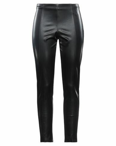 Jijil Woman Pants Black Polyester, Polyurethane Cover