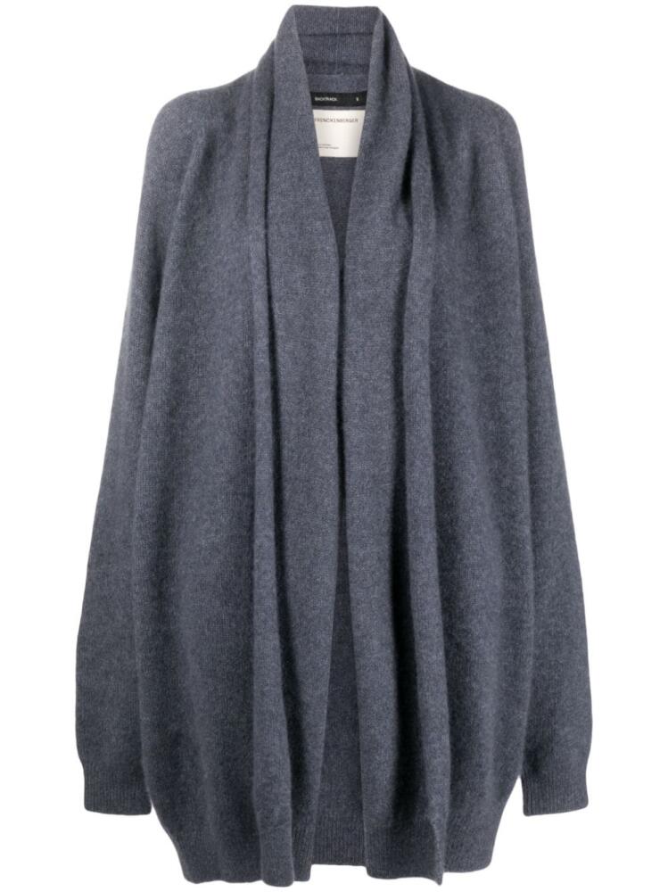 Frenckenberger open-front cashmere cardigan - Blue Cover