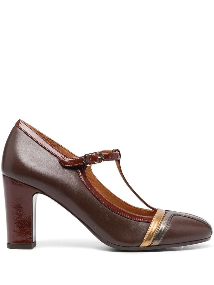 Chie Mihara Mary Jane side-buckle pumps - Brown Cover