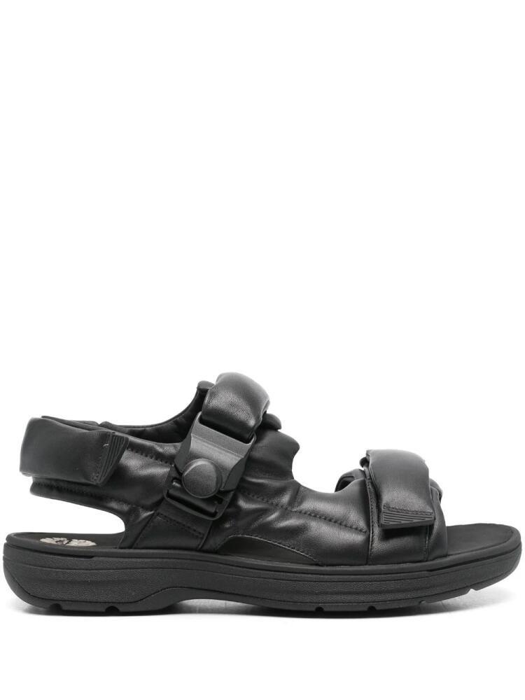 Martine Rose x Clarks leather sandals - Black Cover