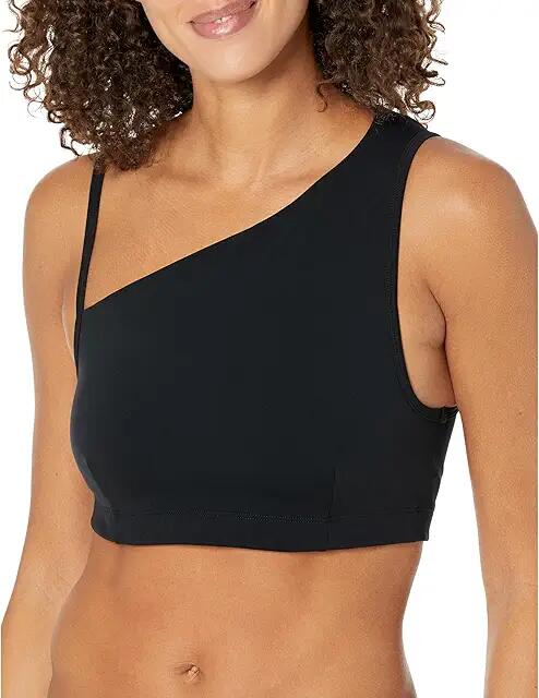 Sweaty Betty Asymmetric Sculpt Bra (Black) Women's Lingerie Cover