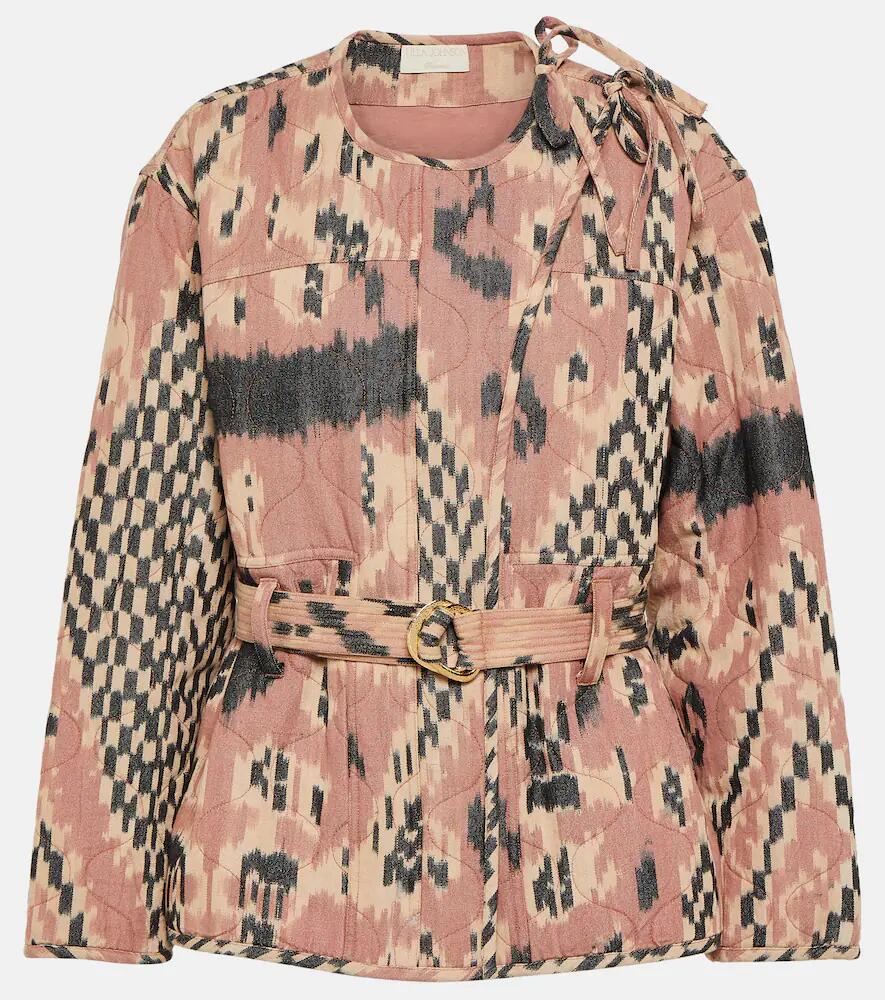 Ulla Johnson Savi printed jacket Cover