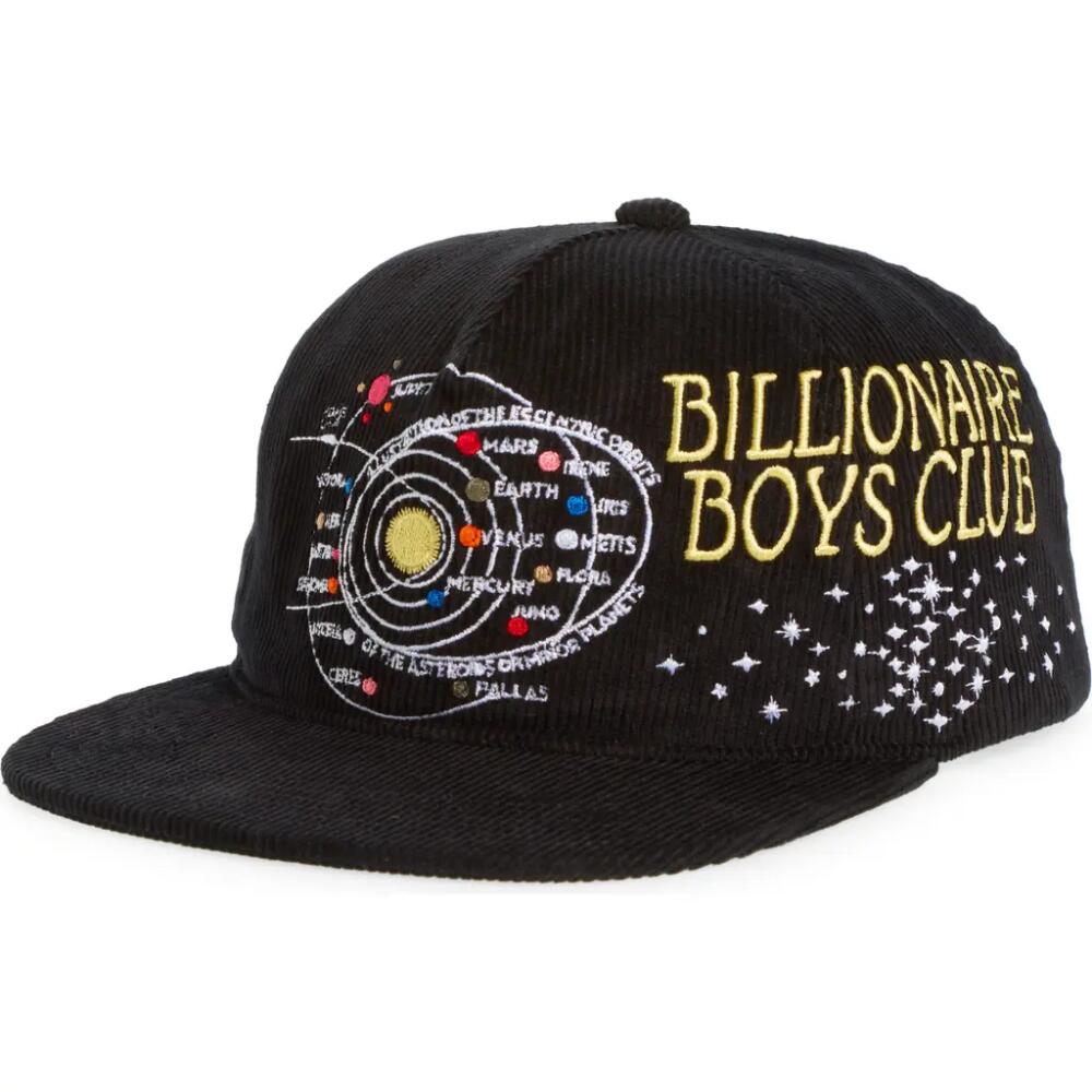 Billionaire Boys Club Hailey Snapback Baseball Cap in Black Cover