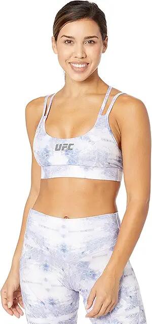 UFC Quartz Print Strappy Sports Bra (Lavender Frost) Women's Lingerie Cover